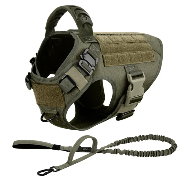 No-Pull Military Tactical Dog Harness & Leash Set