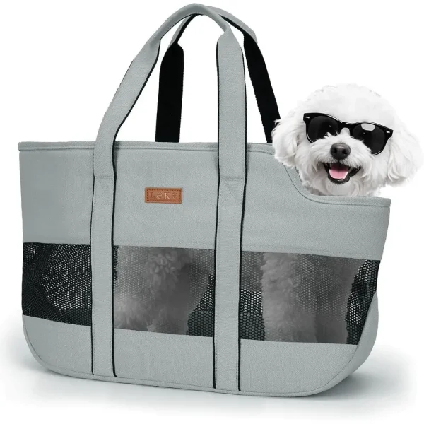 Breathable Dog & Cat Carrier Purse with Safety Clip