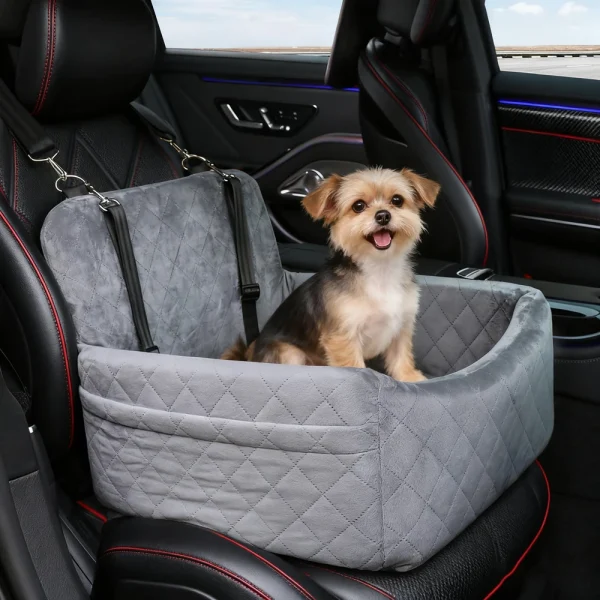 2-in-1 Portable Dog Car Seat & Travel Bed