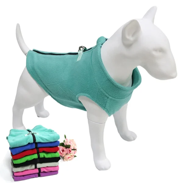 Winter Warm Fleece Dog Jacket