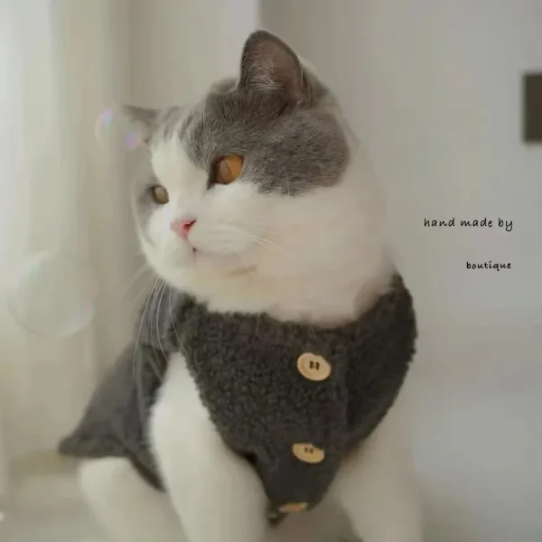 Cozy Lamb Wool Fleece Pet Winter Vest