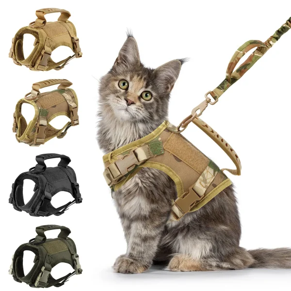 Escape-Proof Tactical Kitten & Puppy Vest